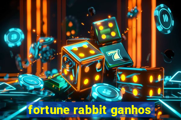 fortune rabbit ganhos